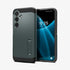 ACS07300 - Galaxy S24 Ultra Case Tough Armor in Black showing the back